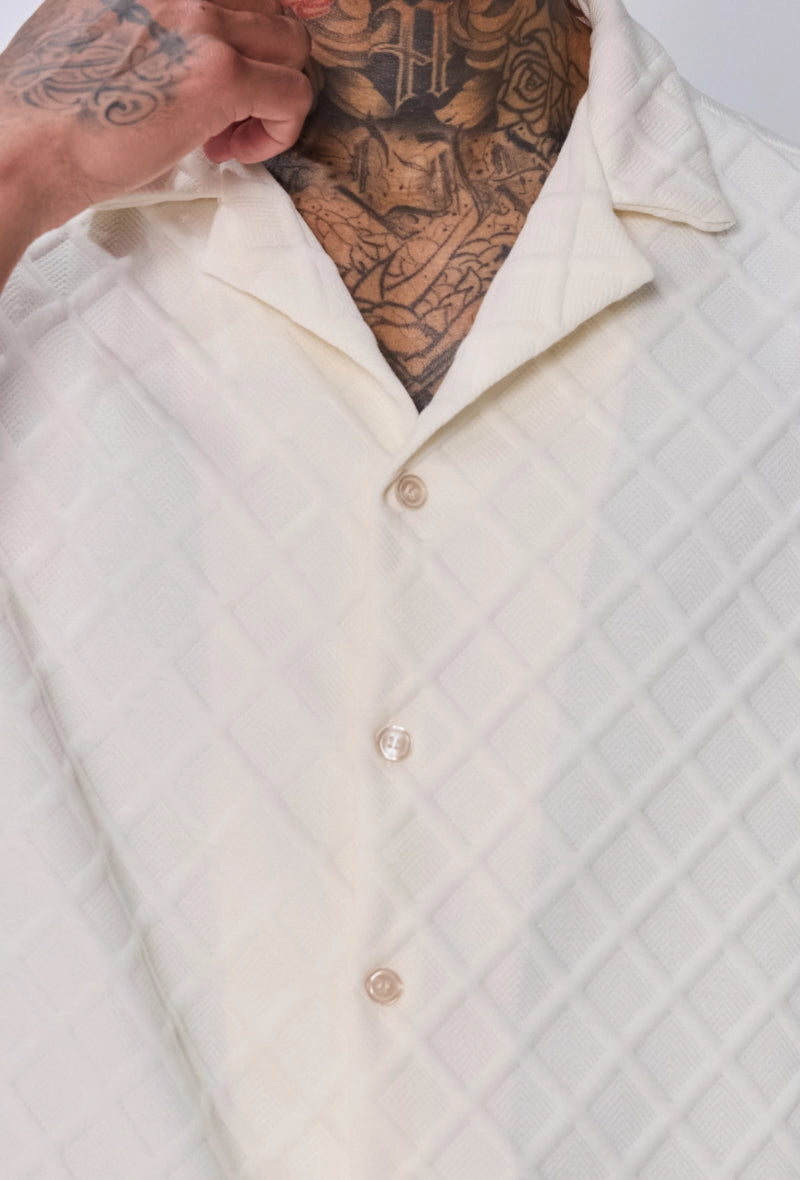 Chemise bowling manches courtes