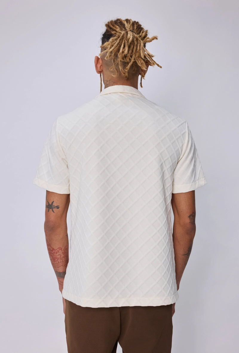 Chemise bowling manches courtes