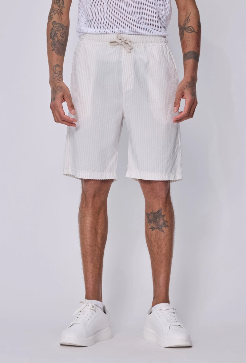 Short seersucker