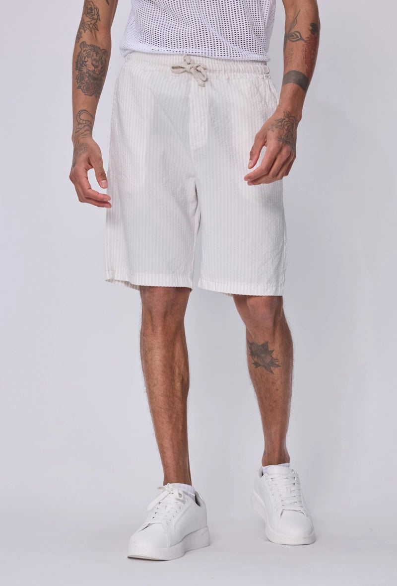Short seersucker