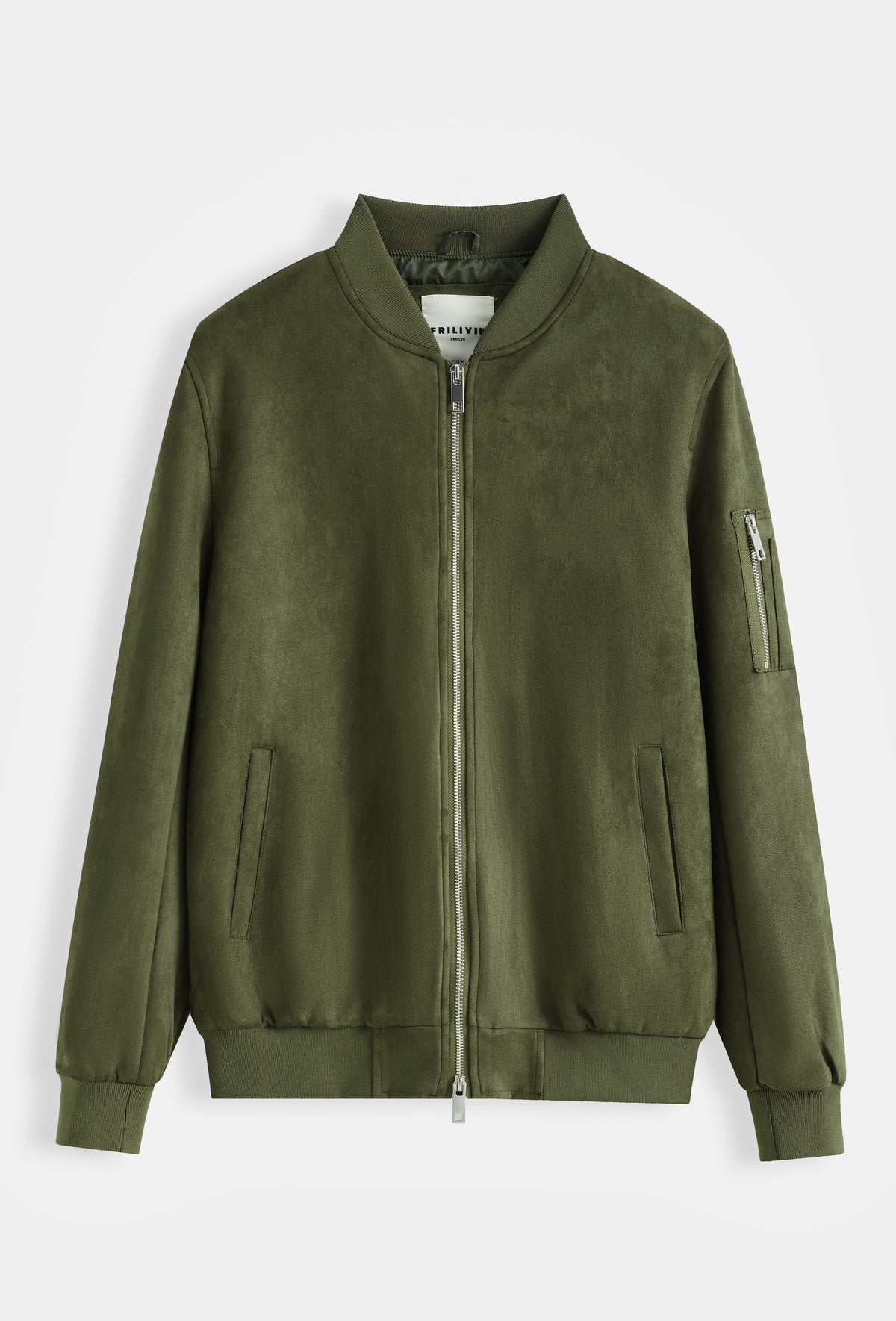 Veste bomber zippé casual sport