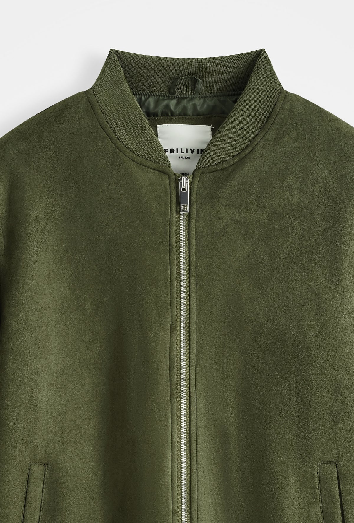 Veste bomber zippé casual sport