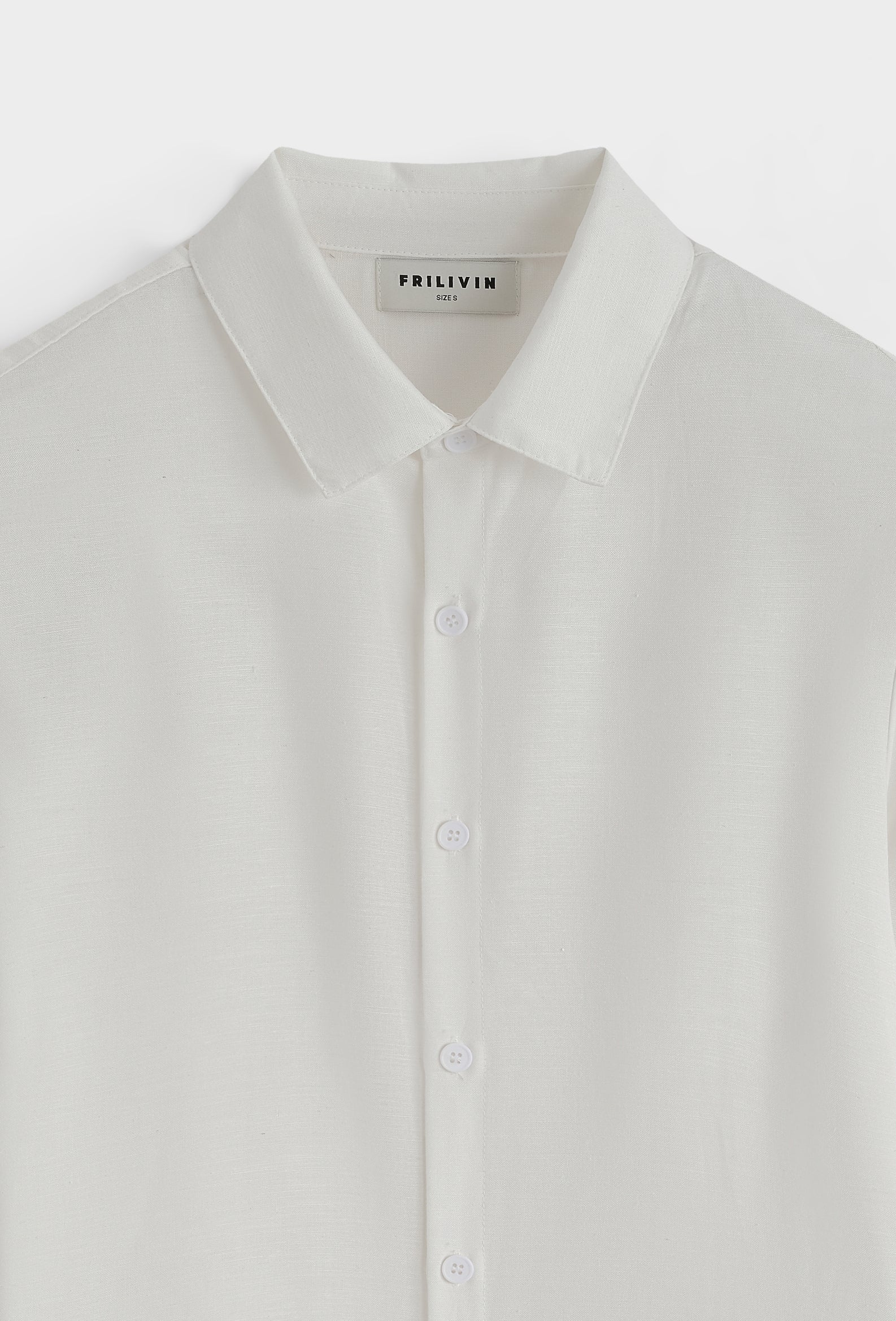 Chemise col classique casual