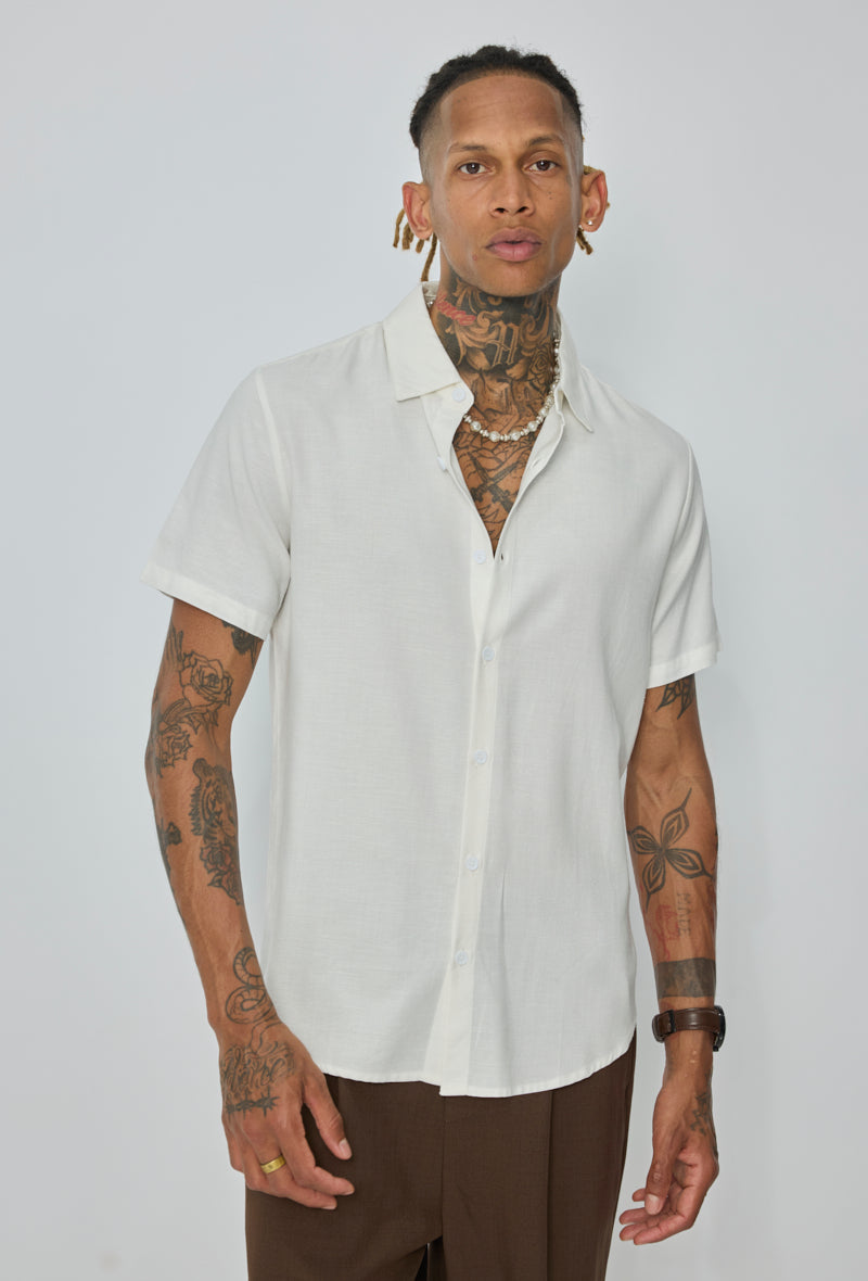 Chemise col classique casual