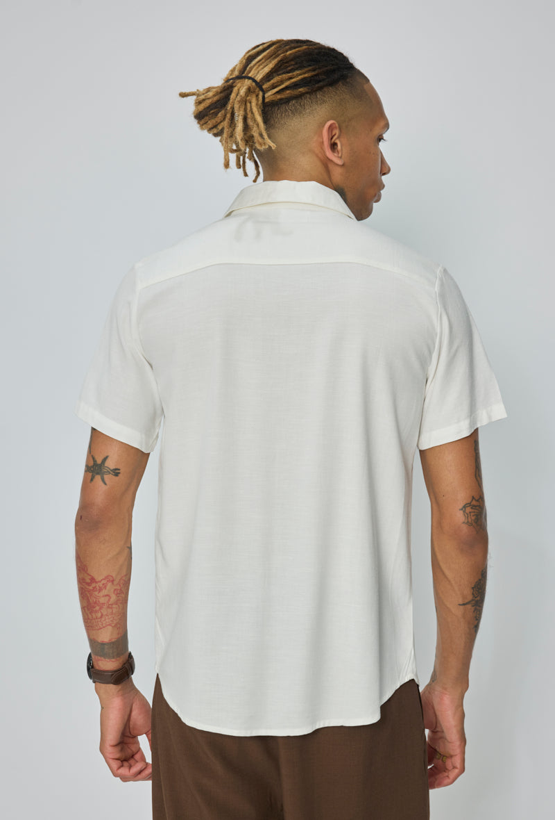 Chemise col classique casual