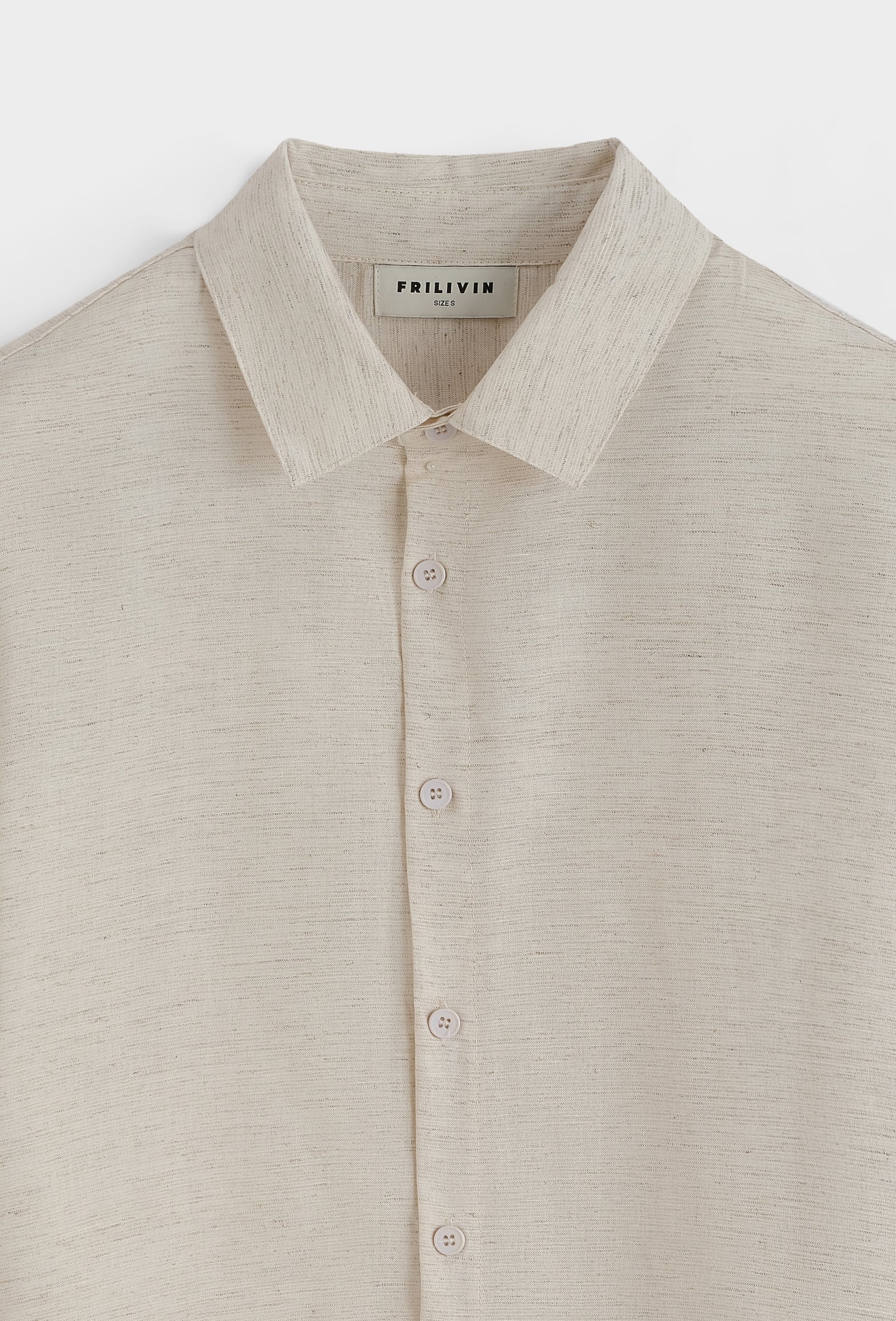 Chemise col classique casual