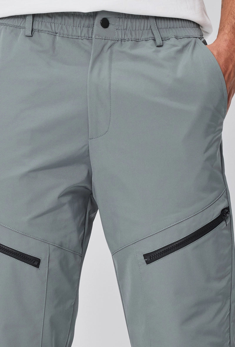 Zipped utility joggers