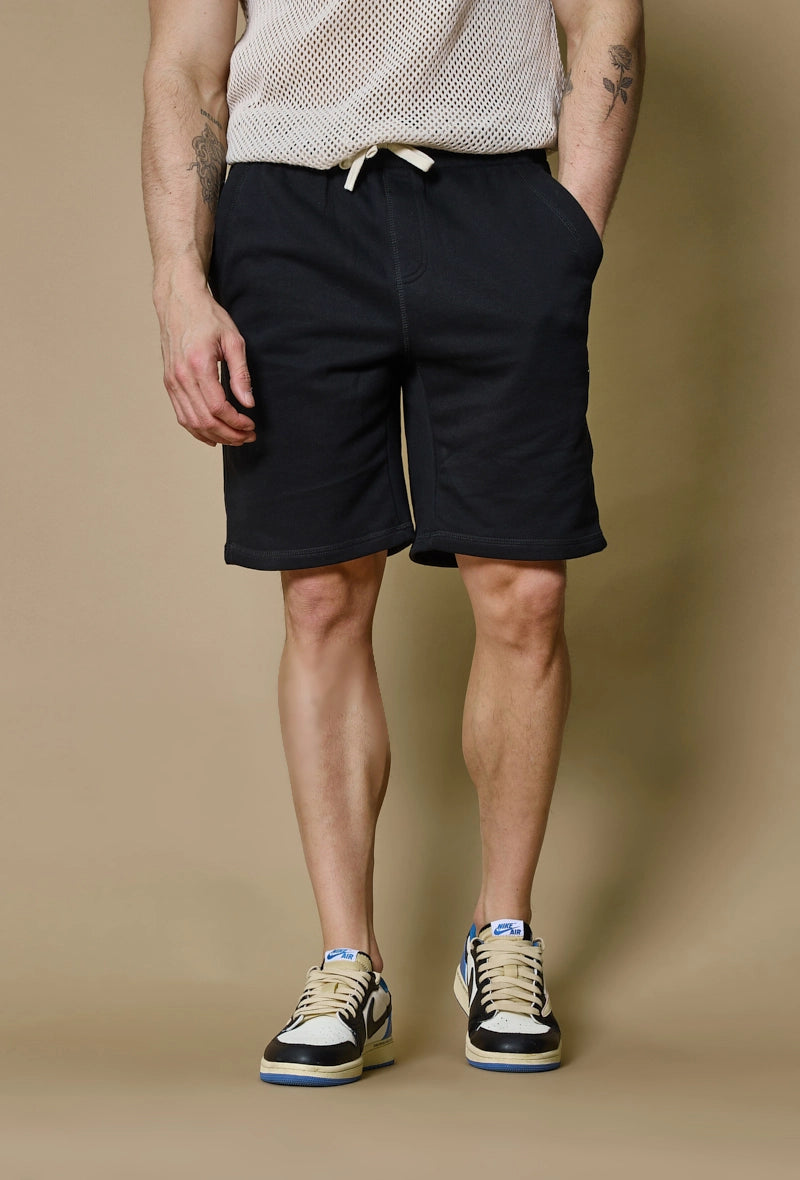 Plain jogging shorts