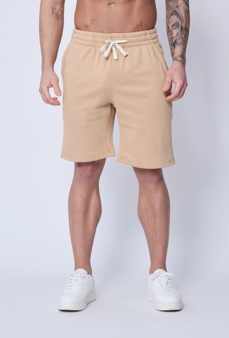 Plain jogging shorts