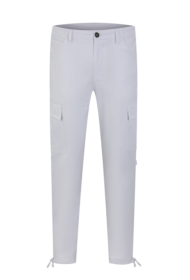 Plain straight jogger pants