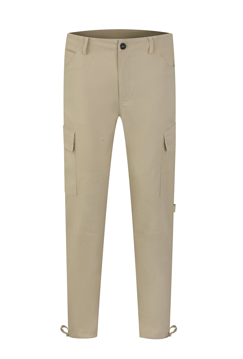 Plain straight jogger pants