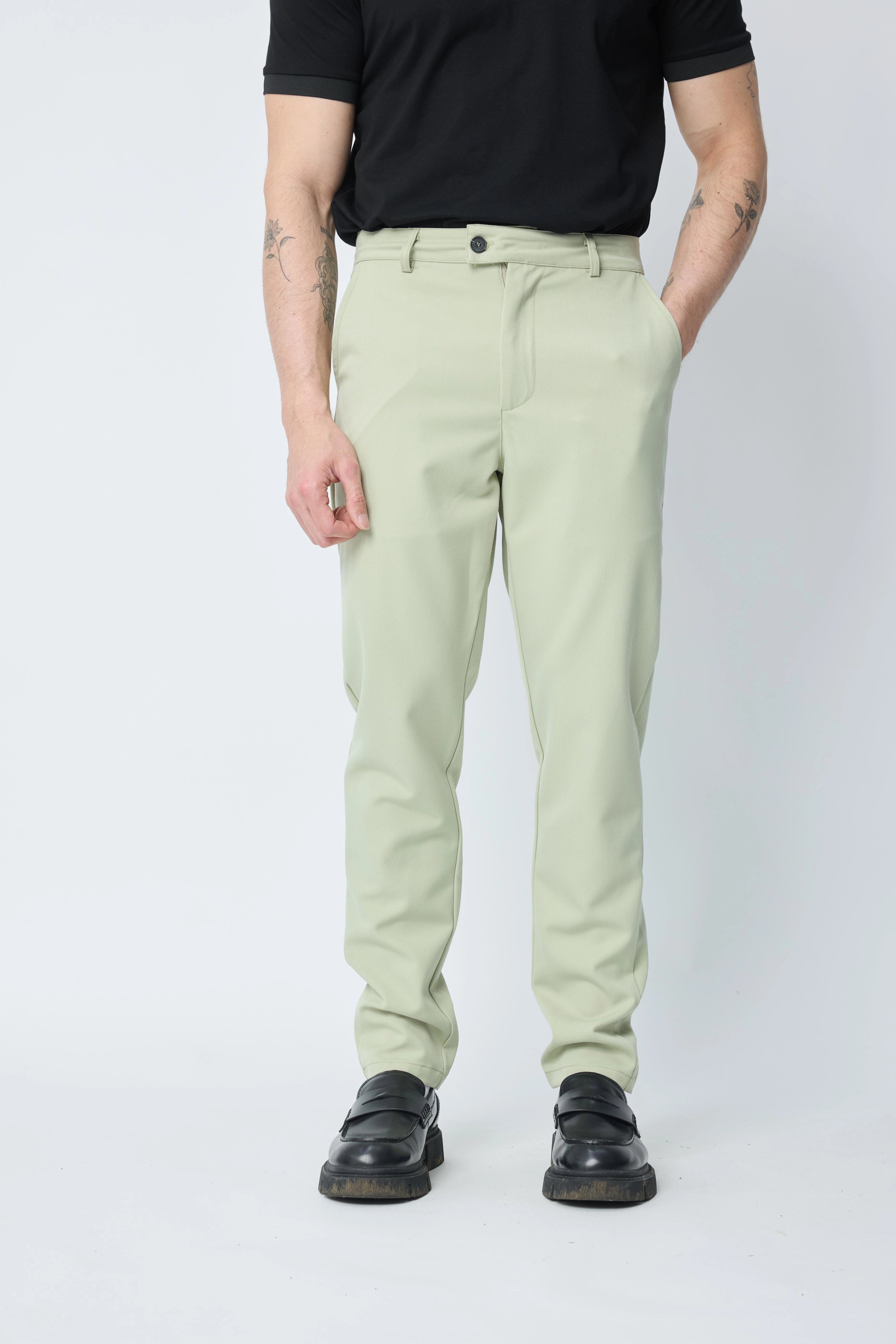Pantalon classique uni