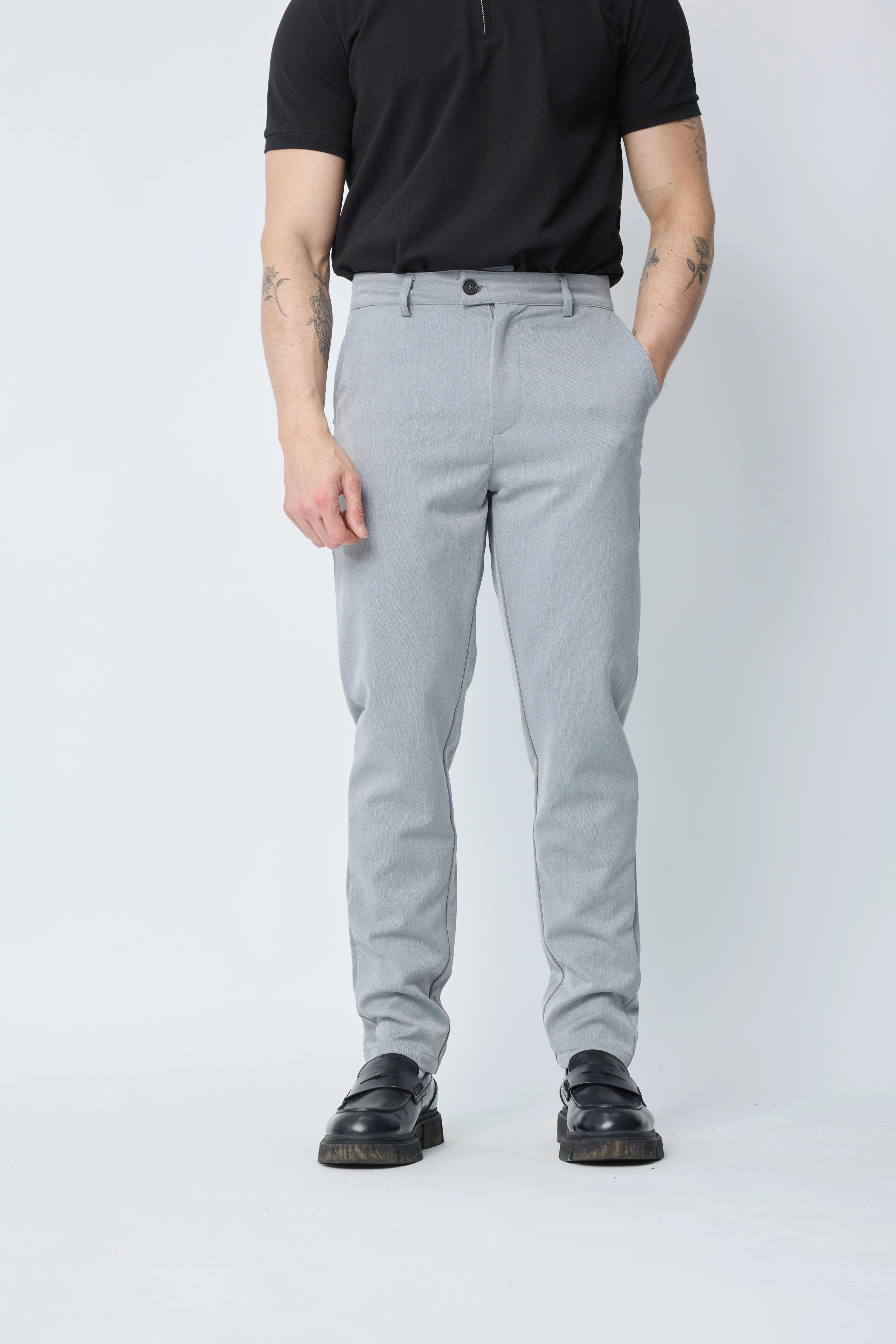 Pantalon classique uni