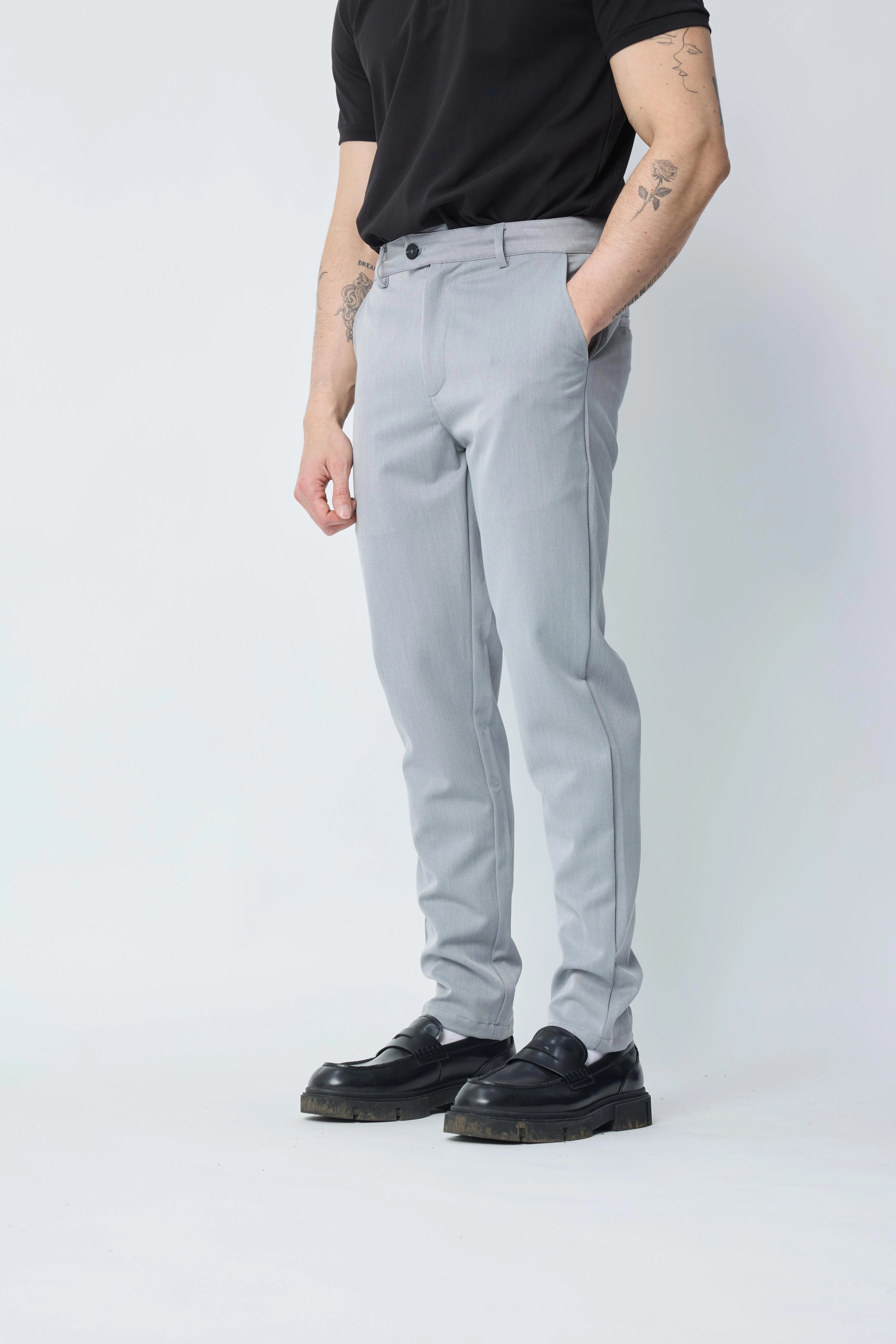 Pantalon classique uni