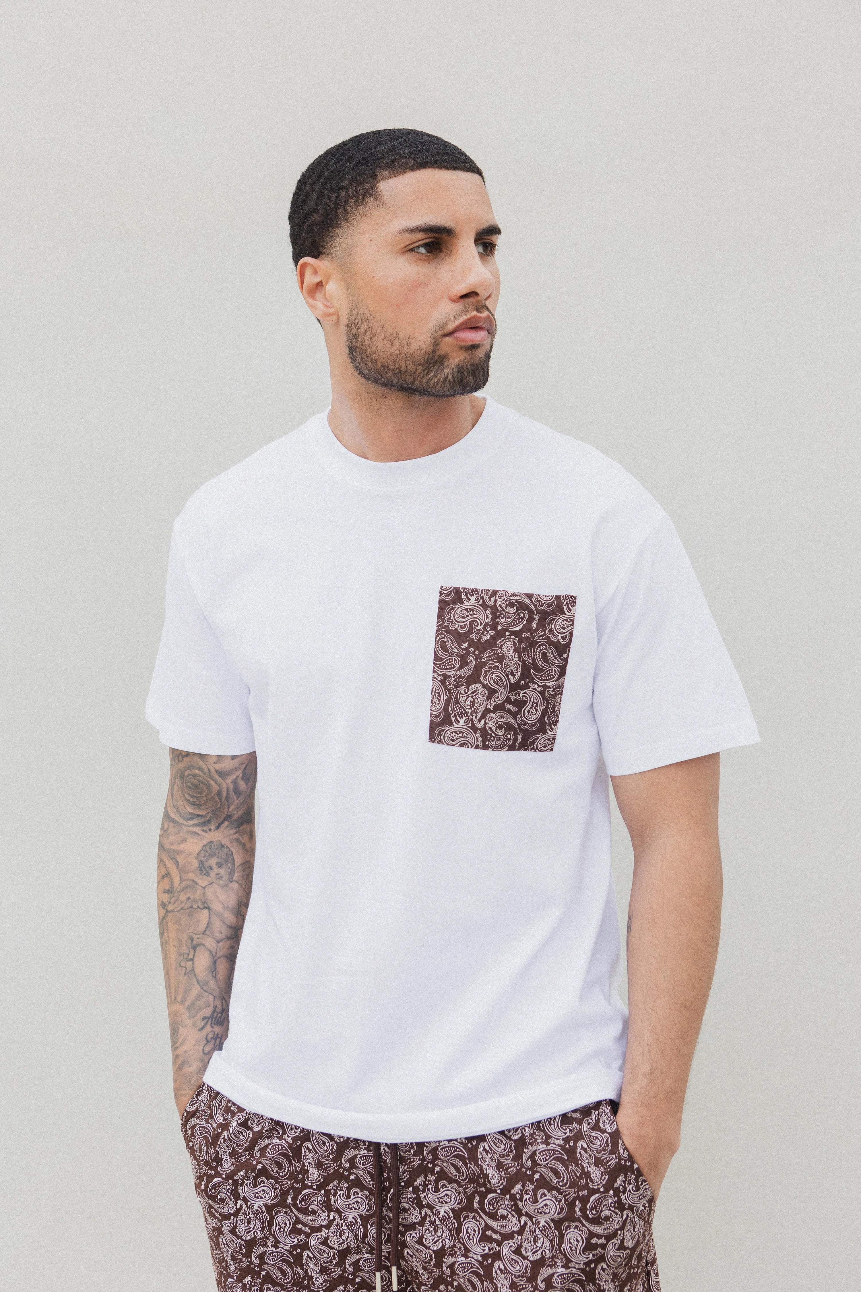 Ensemble t-shirt short bandana