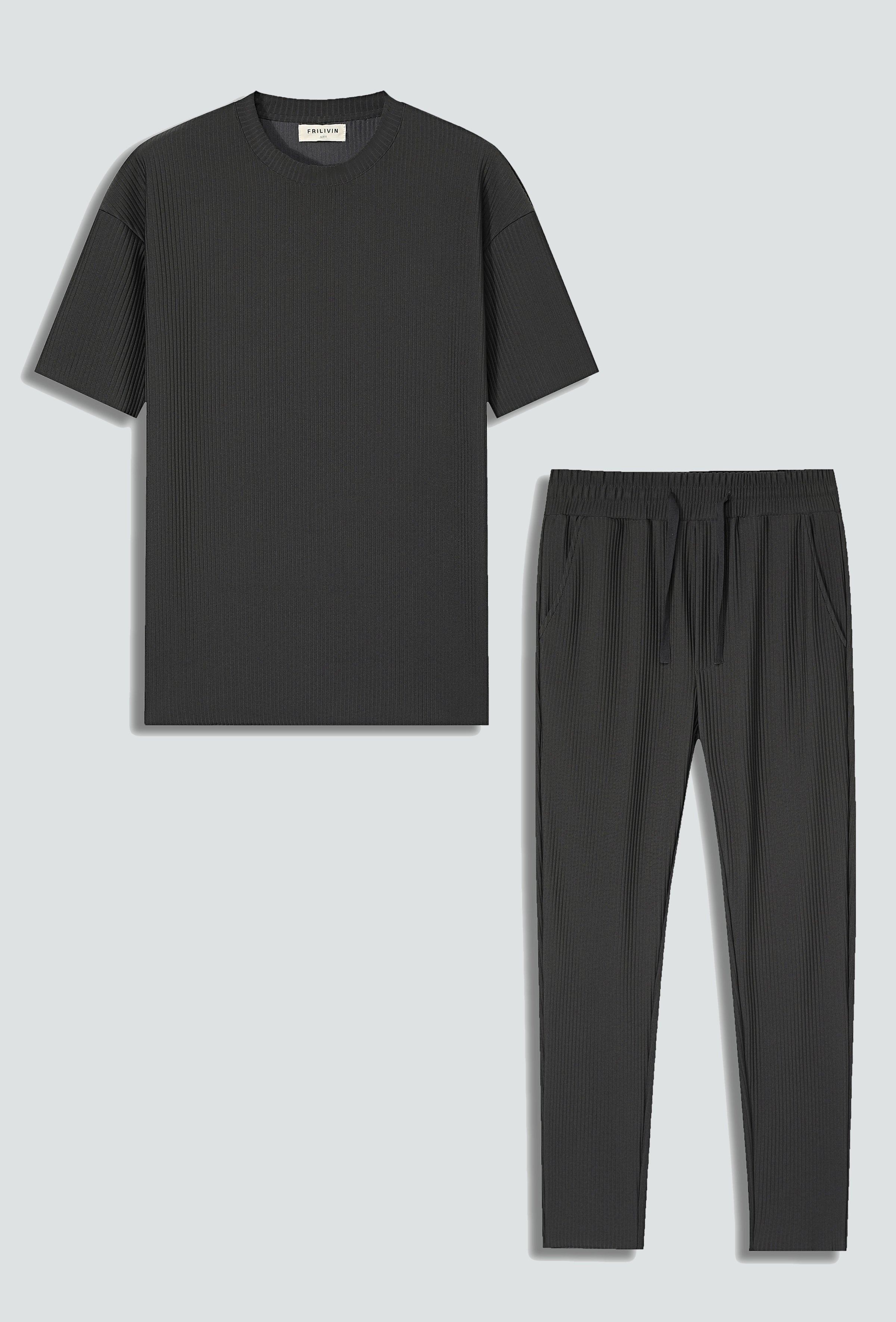 Ensemble t-shirt et pantalon uni