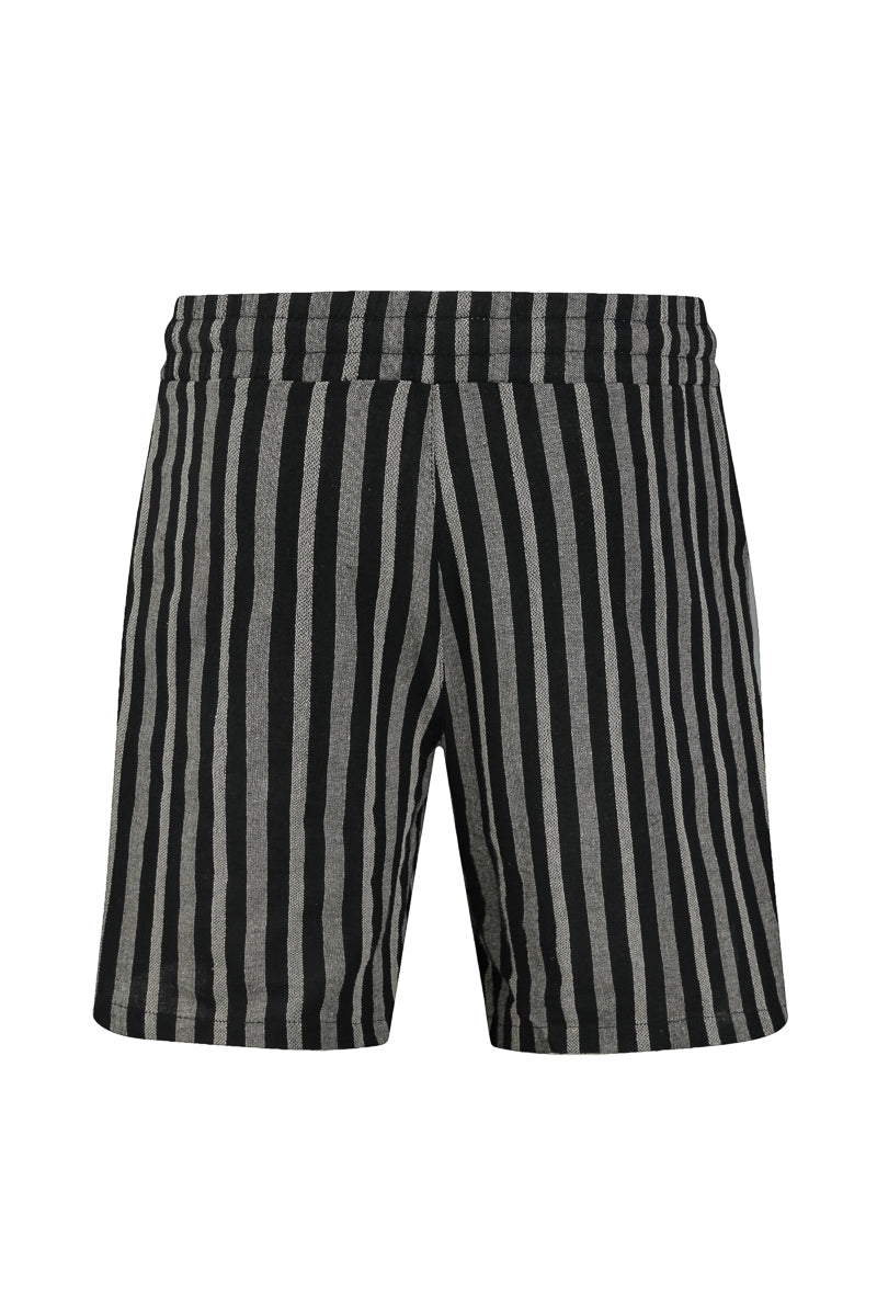 Striped shorts and shirt set