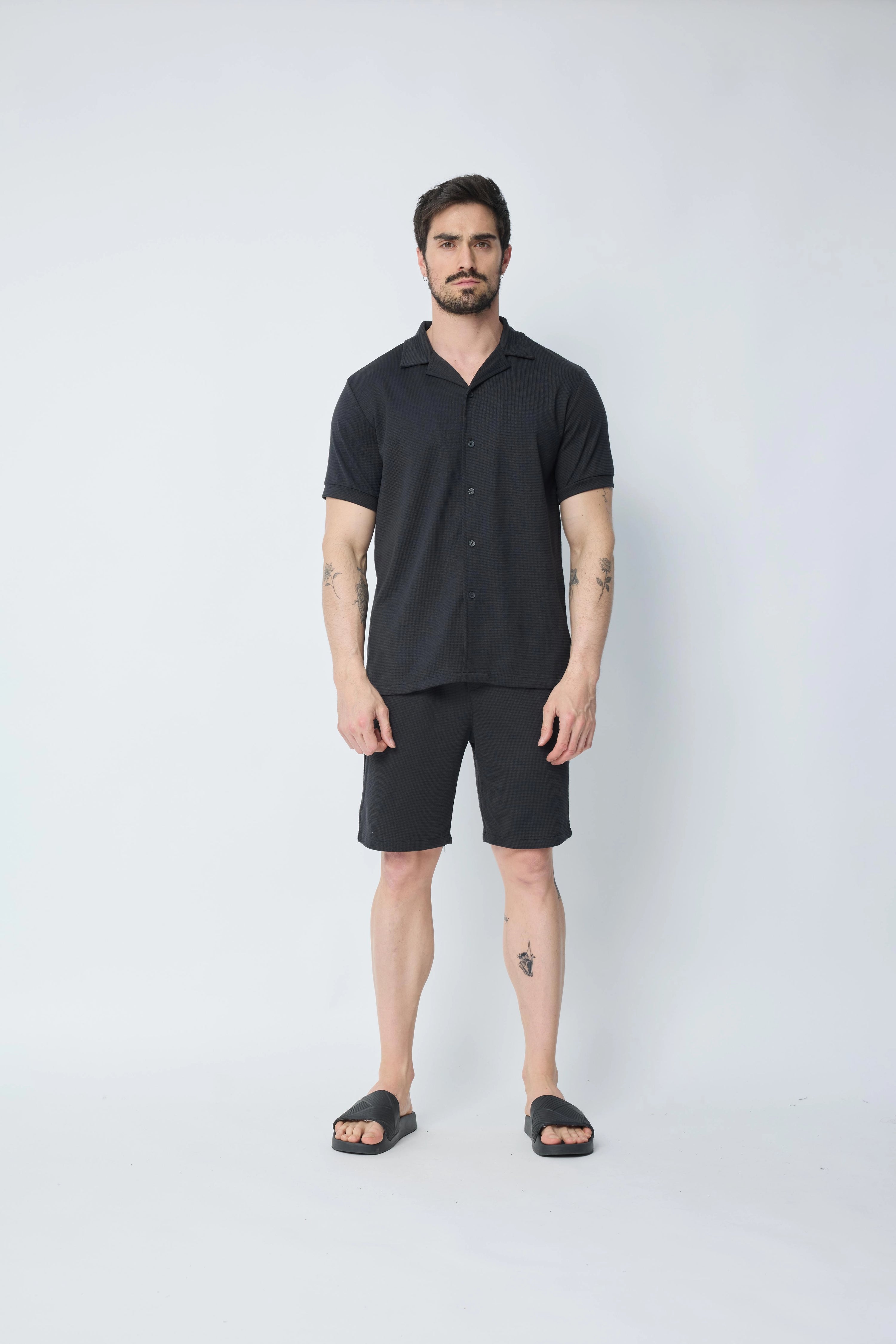 Ensemble short et chemise classique