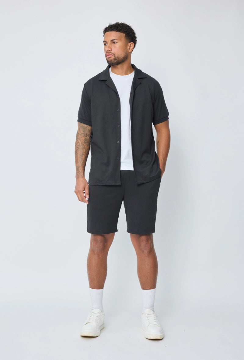 Ensemble short et chemise classique