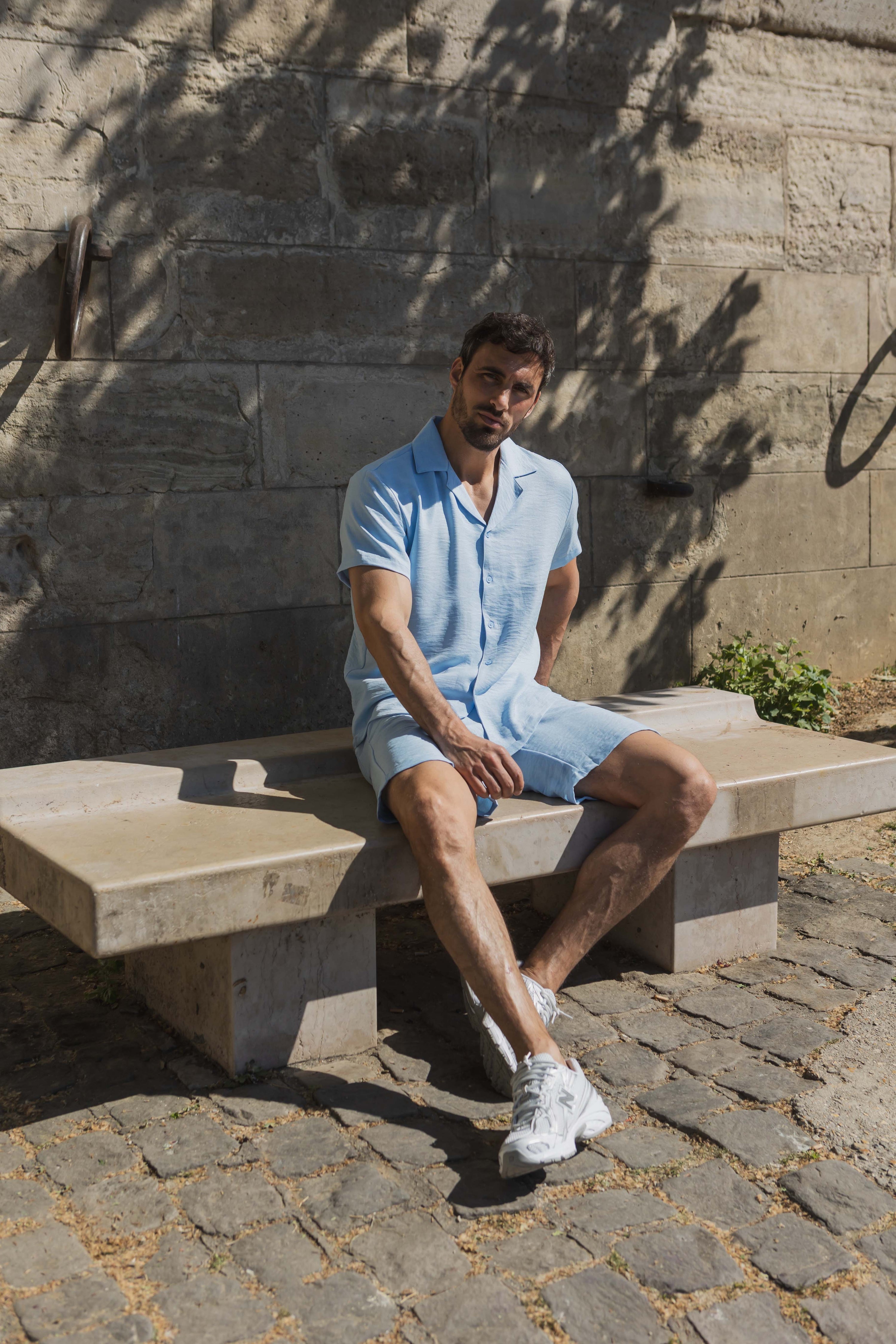 Ensemble chemise short estival