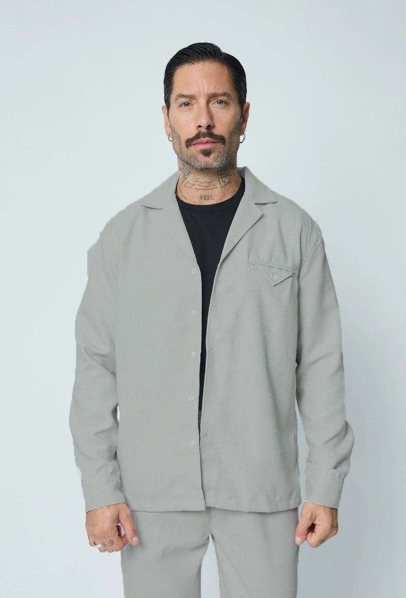 Long sleeve shirt pants set
