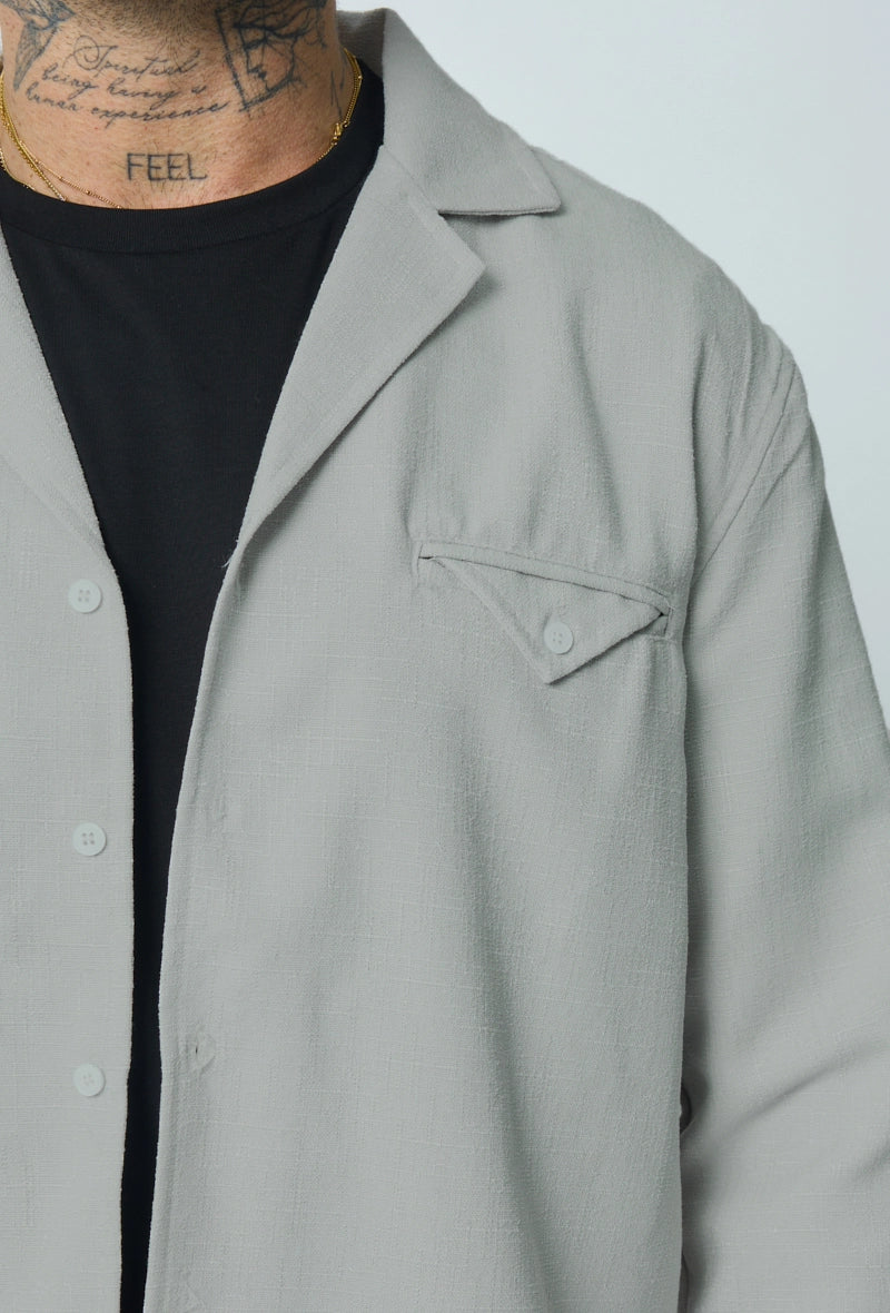 Long sleeve shirt pants set