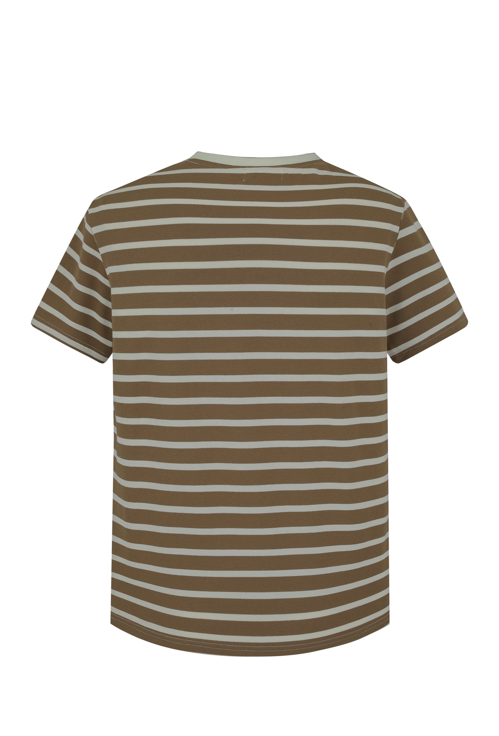 Short-sleeved striped t-shirt