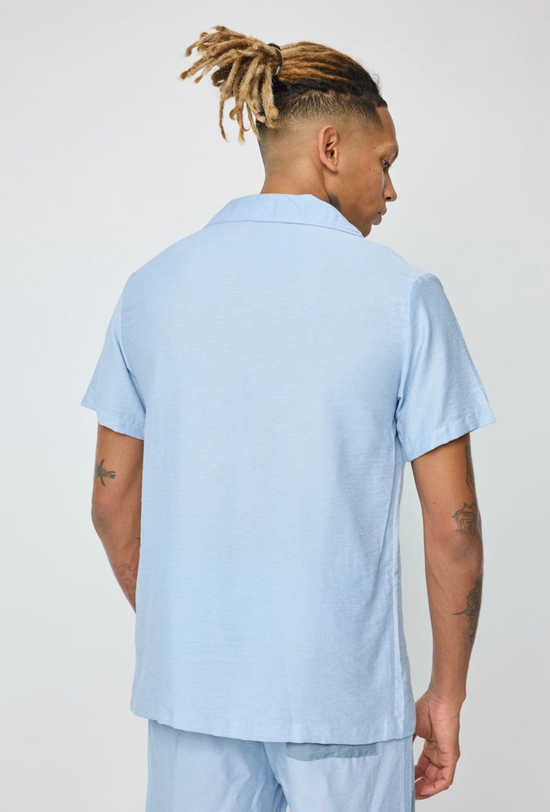 Ensemble chemise short bicolore
