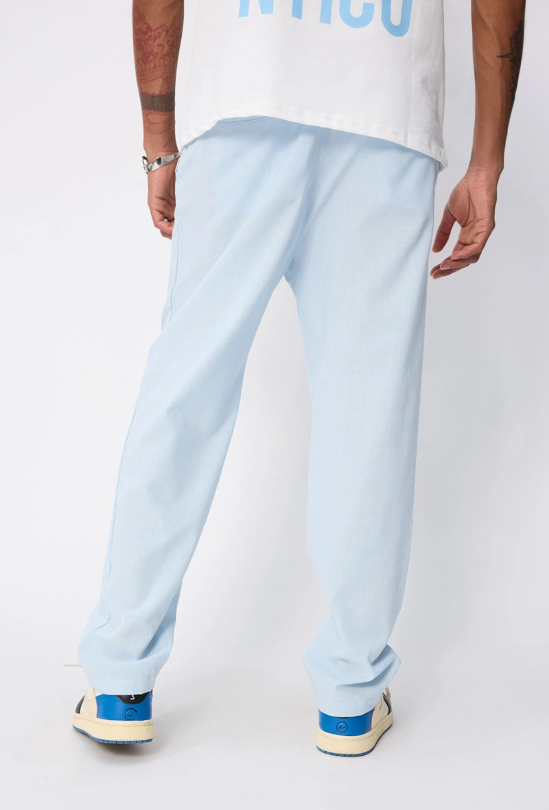 Pantalon relax uni