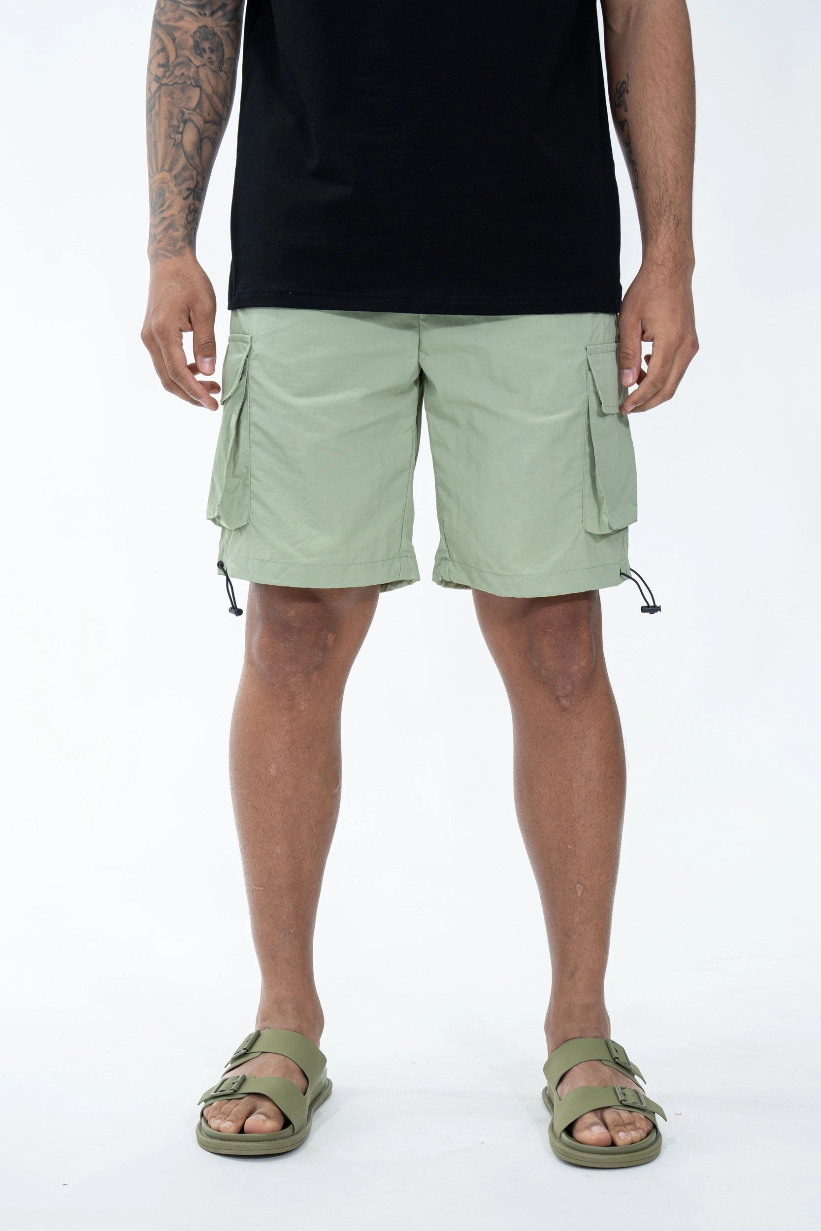 Shorts with elastic waist