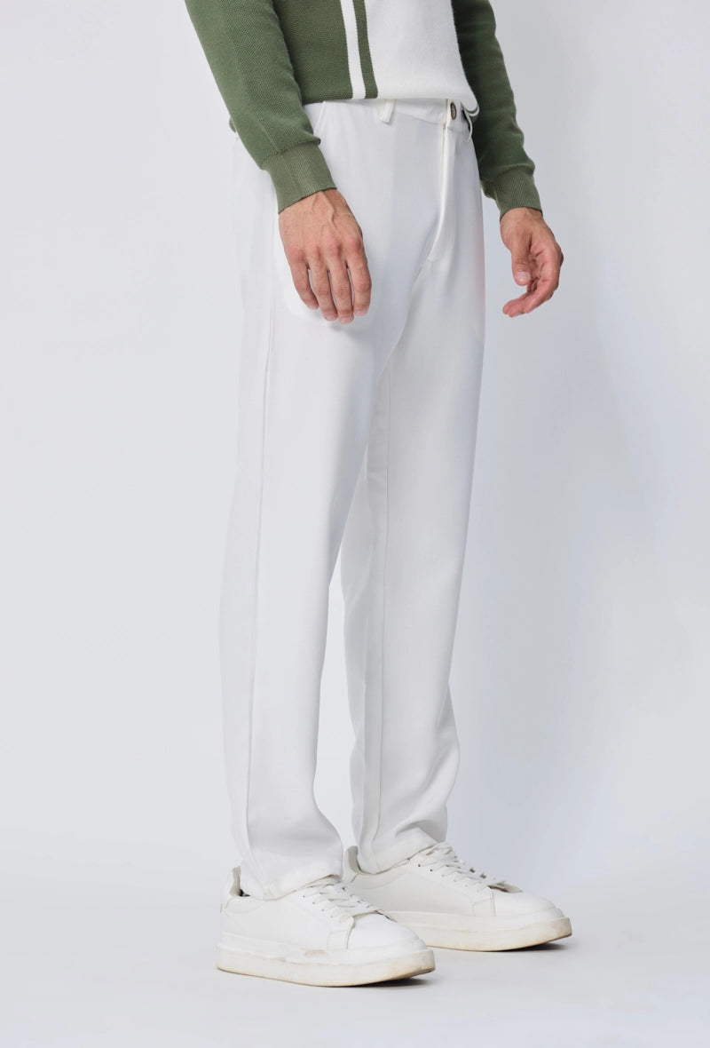 Straight chino pants