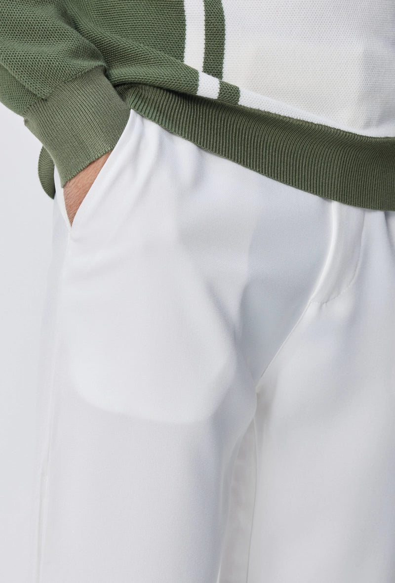 Straight chino pants