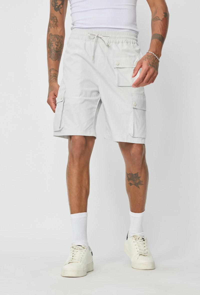 Short décontracté à taille élastique