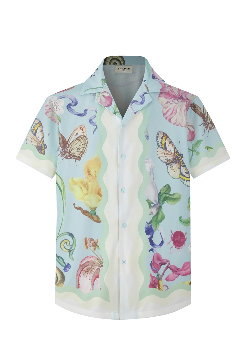 Ensemble léger aux motifs floraux