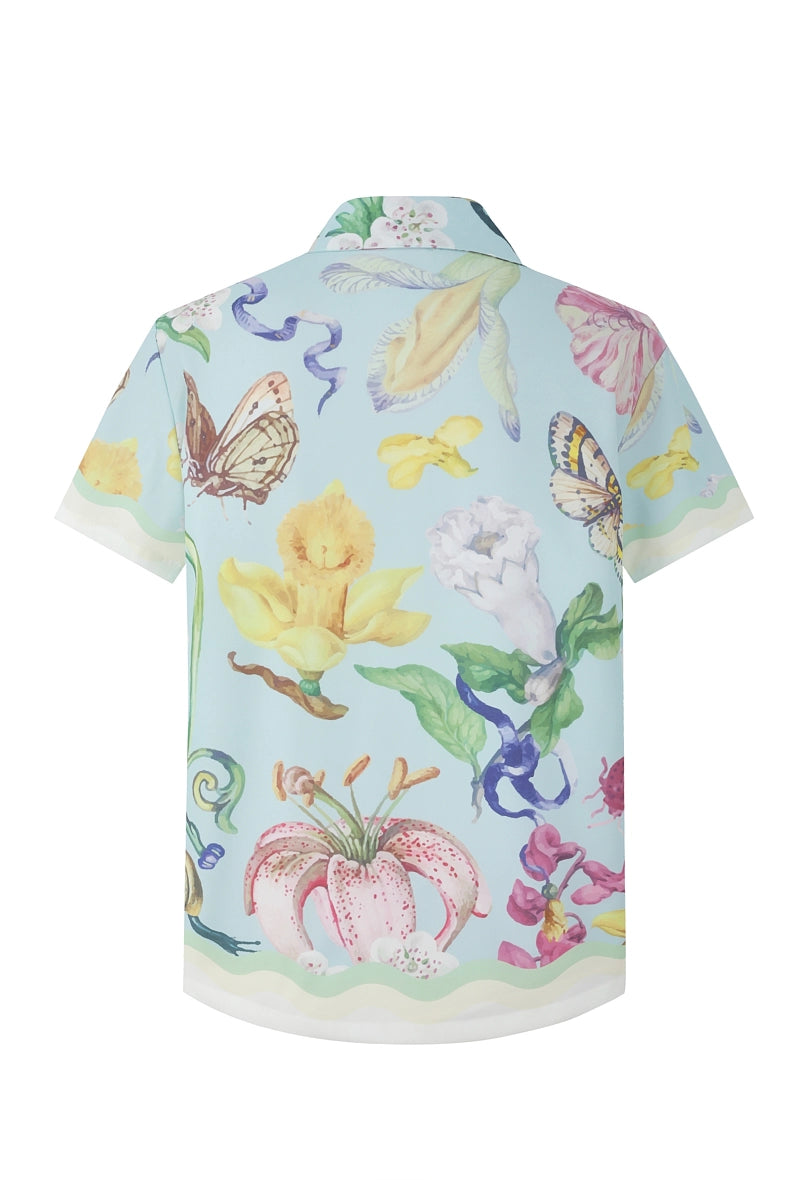 Ensemble léger aux motifs floraux