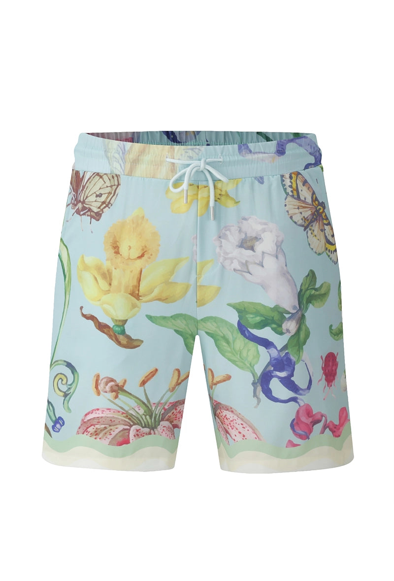 Ensemble léger aux motifs floraux