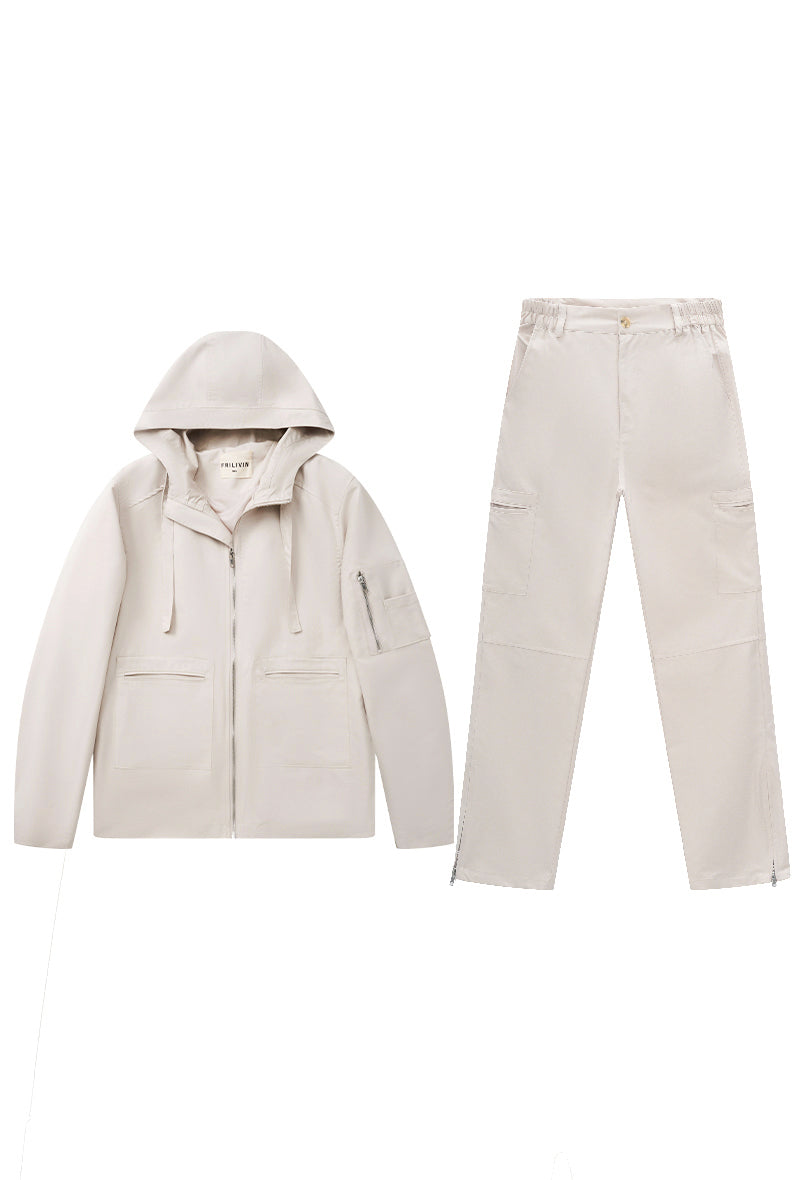 Ensemble joging veste à capuche et pantalon