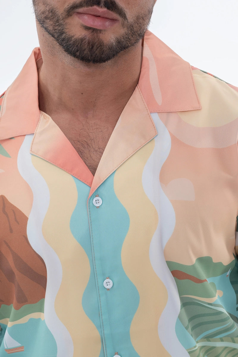 Chemise évasion tropicale