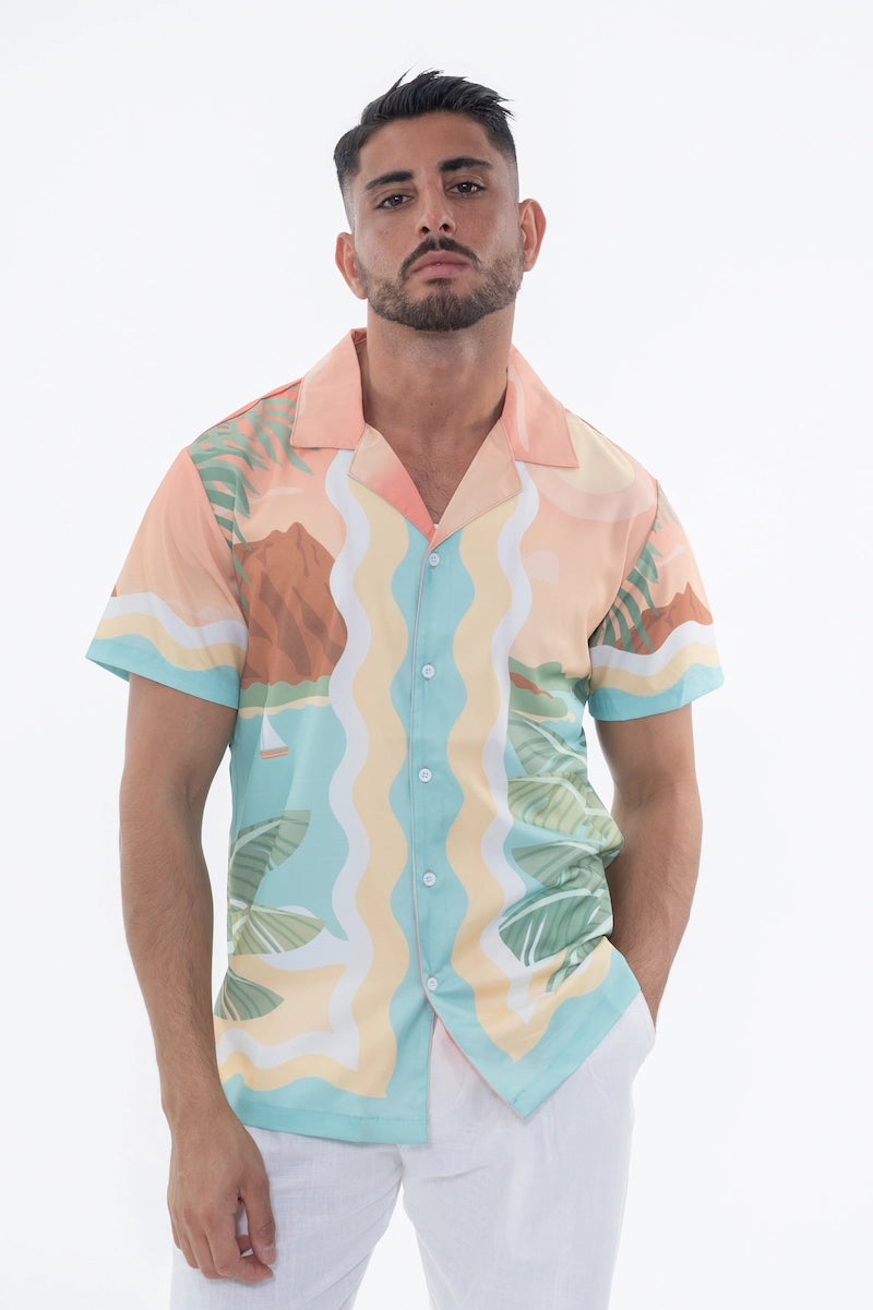 Chemise évasion tropicale