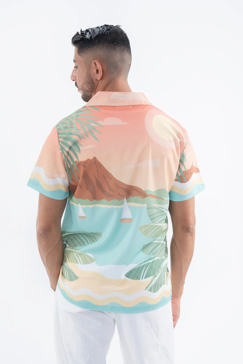 Chemise évasion tropicale