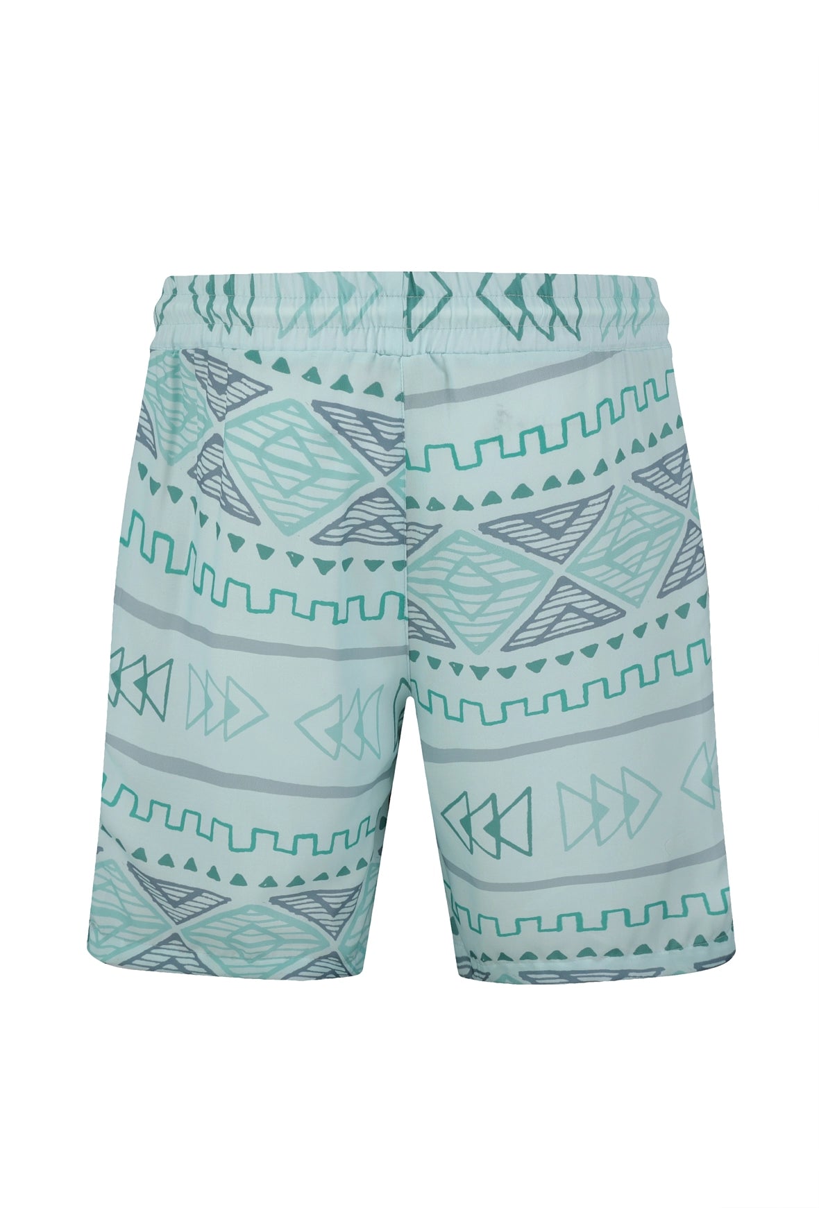 Ensemble short à motif géométrique