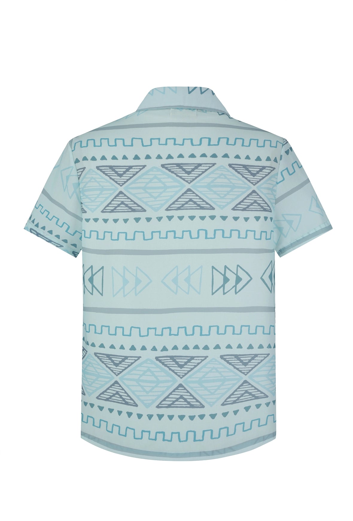 Ensemble short à motif géométrique
