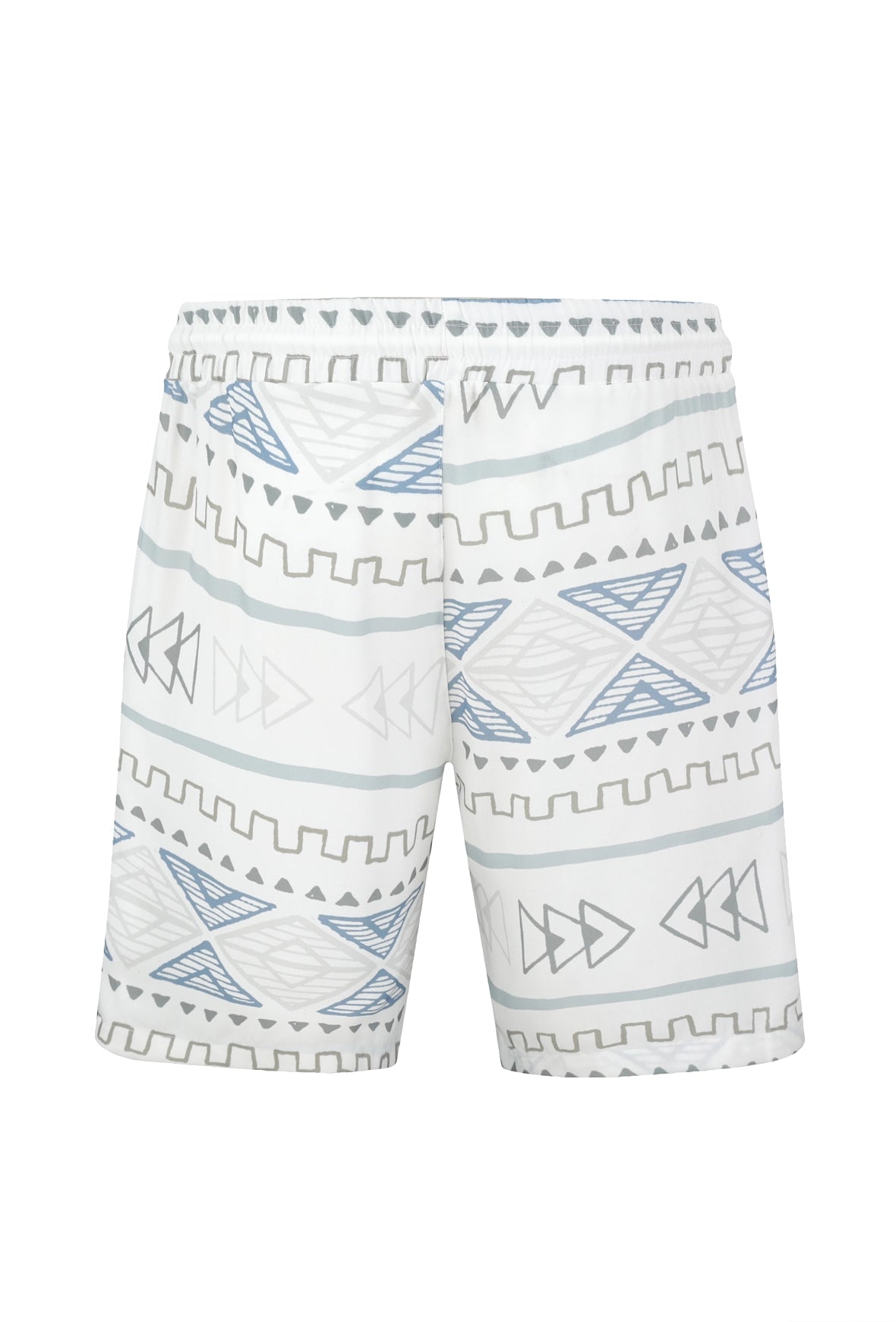 Ensemble short à motif géométrique