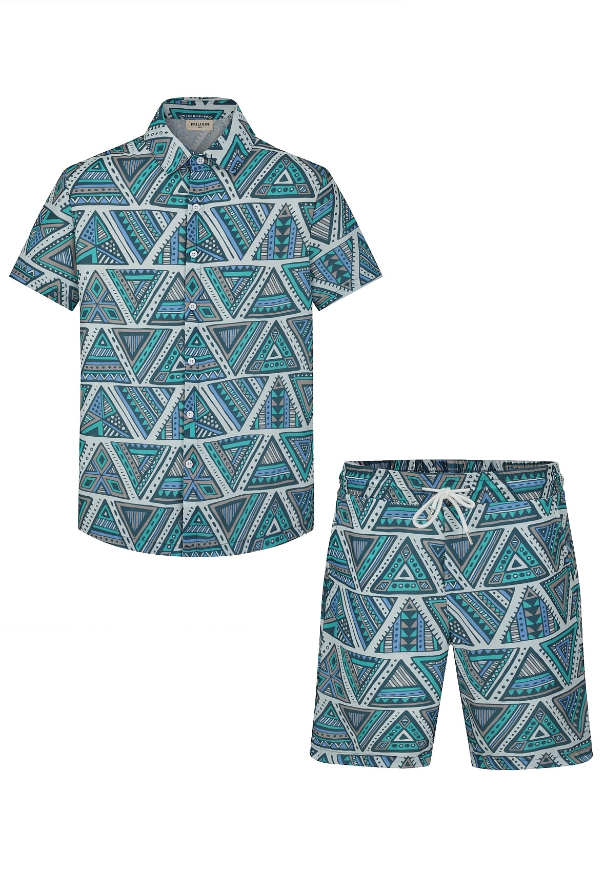 Ensemble tribal géométrique