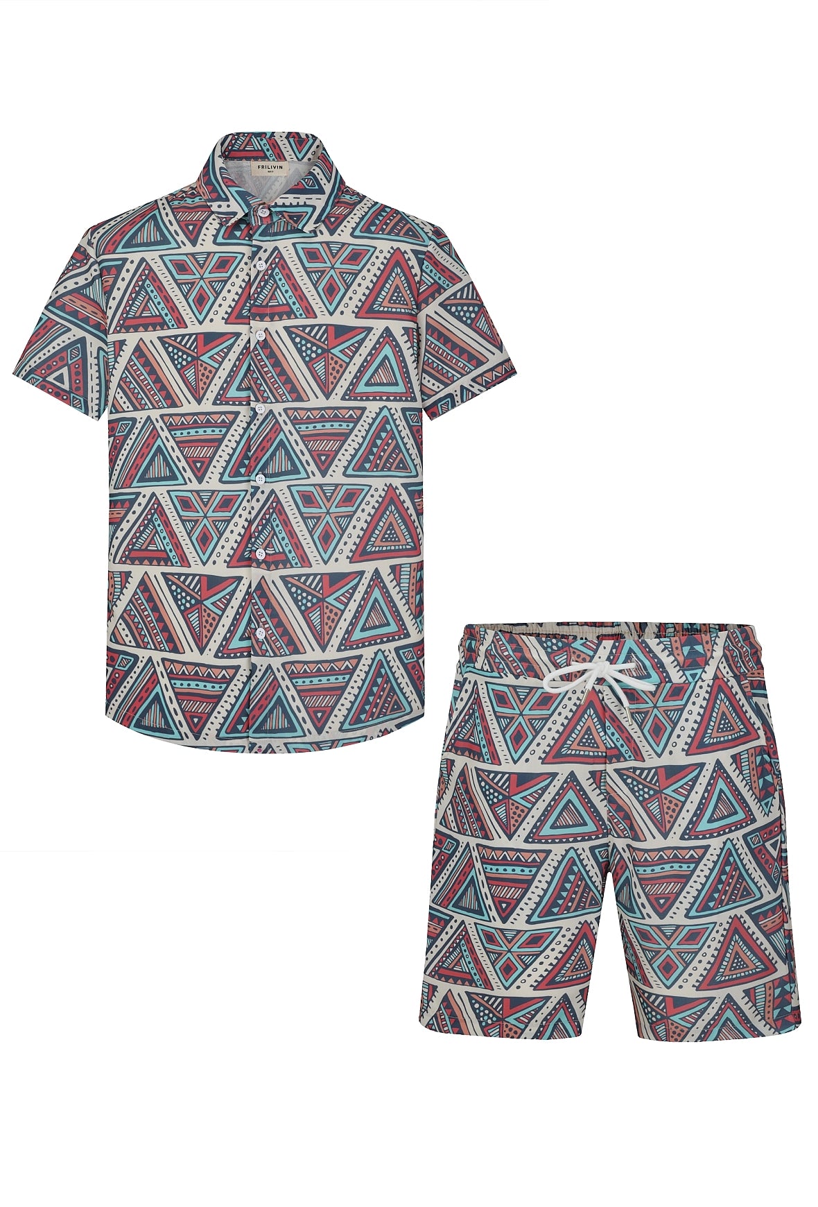 Ensemble tribal géométrique