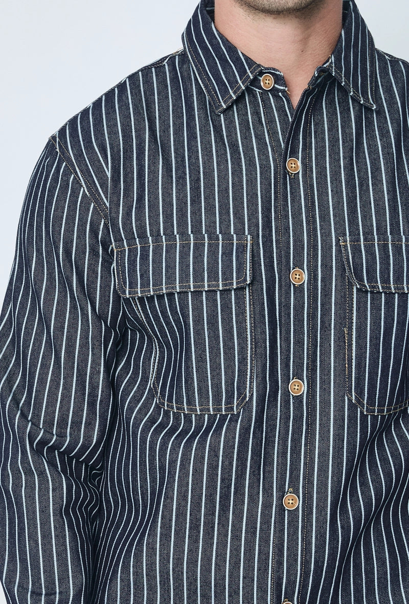 Ensemble veste et pantalon à rayures