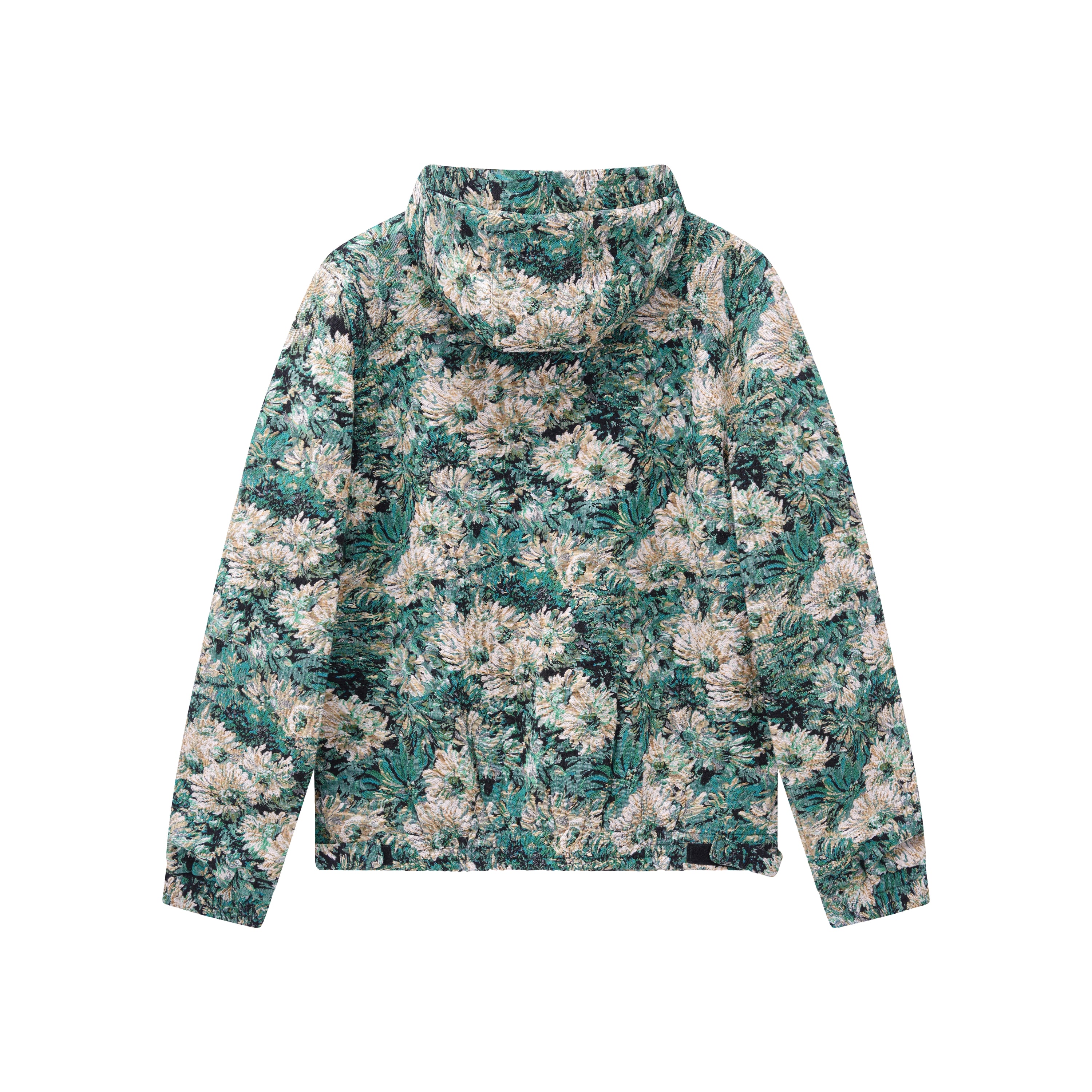 Ensemble veste pantalon fleurie