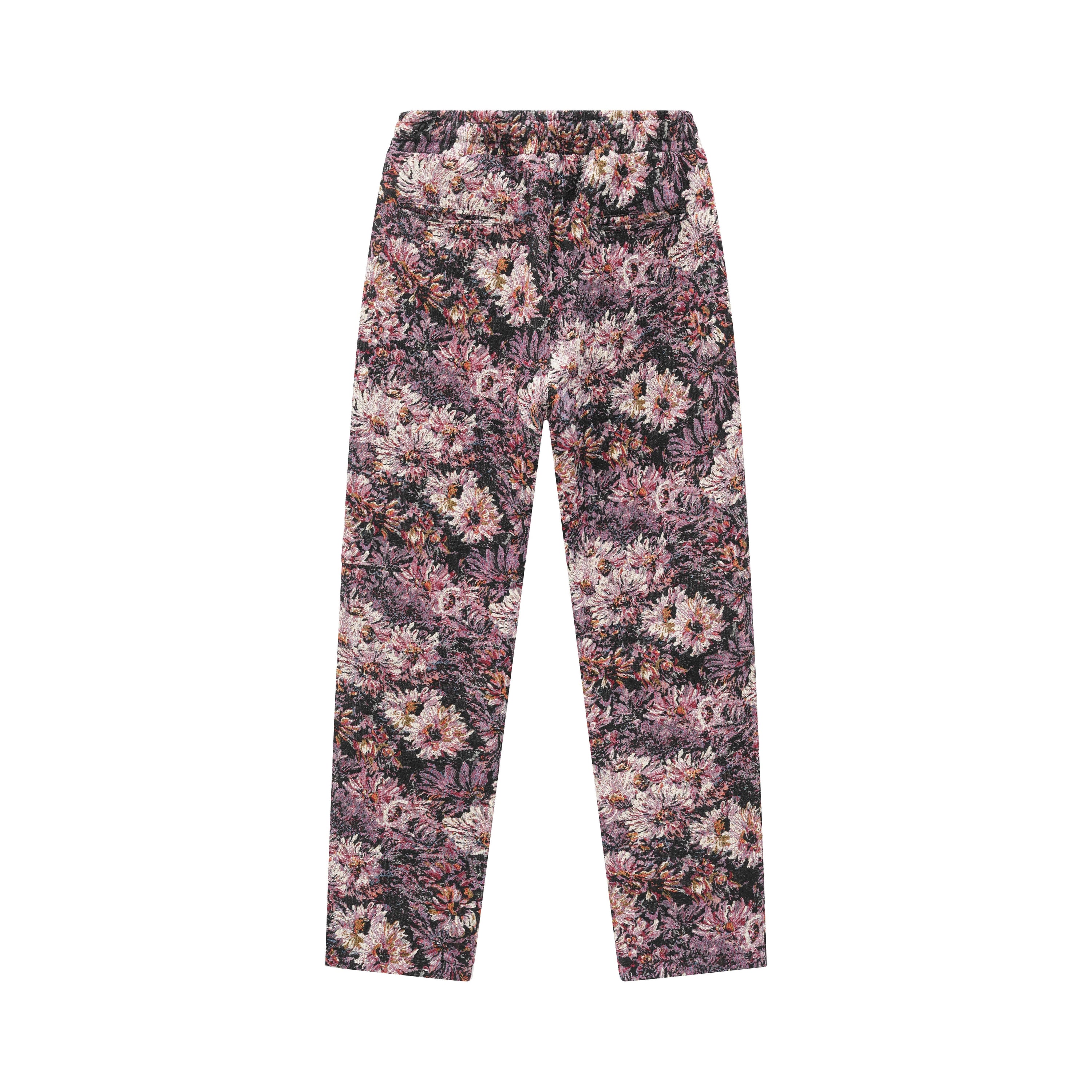 Ensemble veste pantalon fleurie