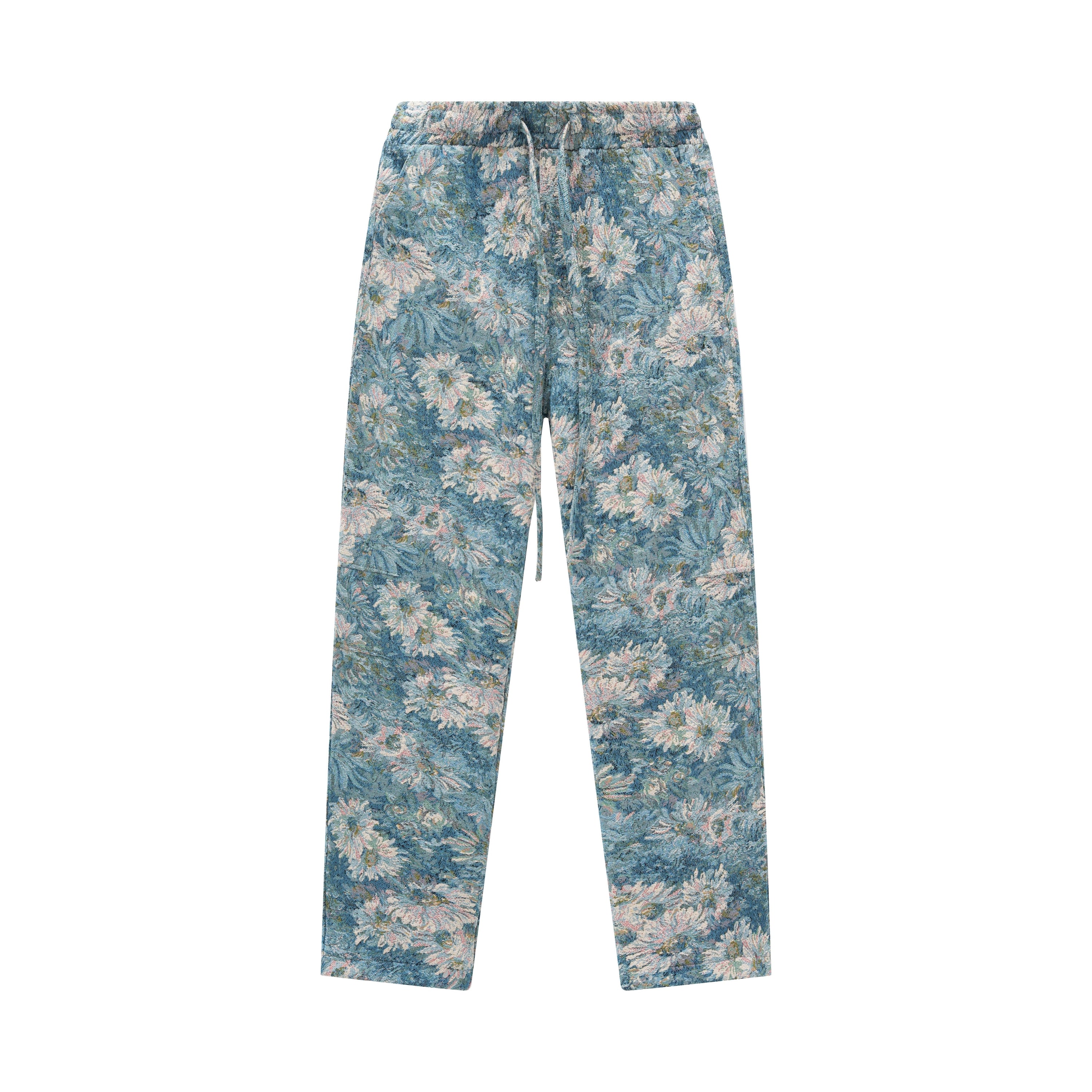 Ensemble veste pantalon fleurie