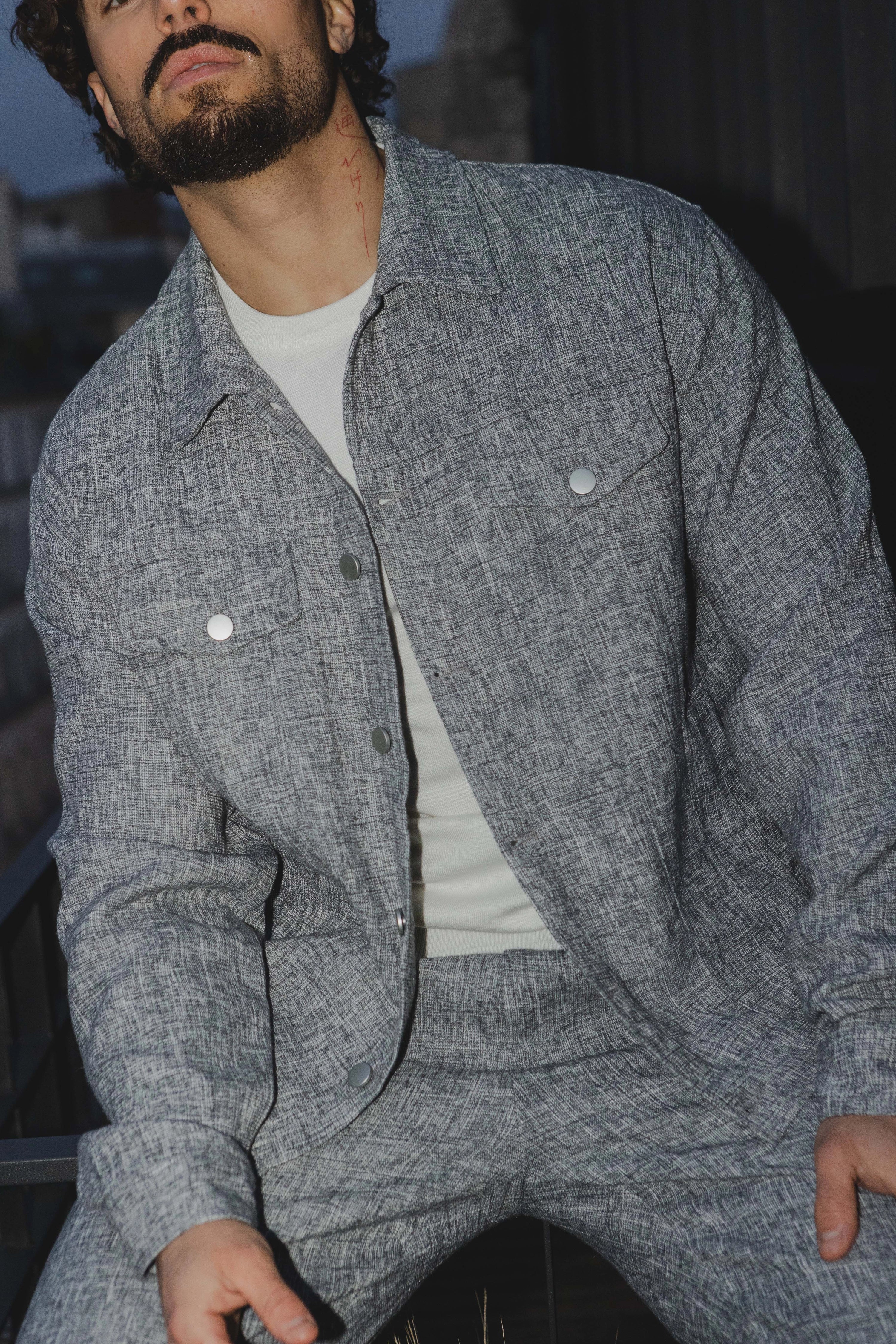 Ensemble pantalon uni